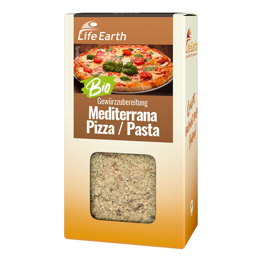 Mediterrana Pizza Pasta - Bio Gewürzzubereitung