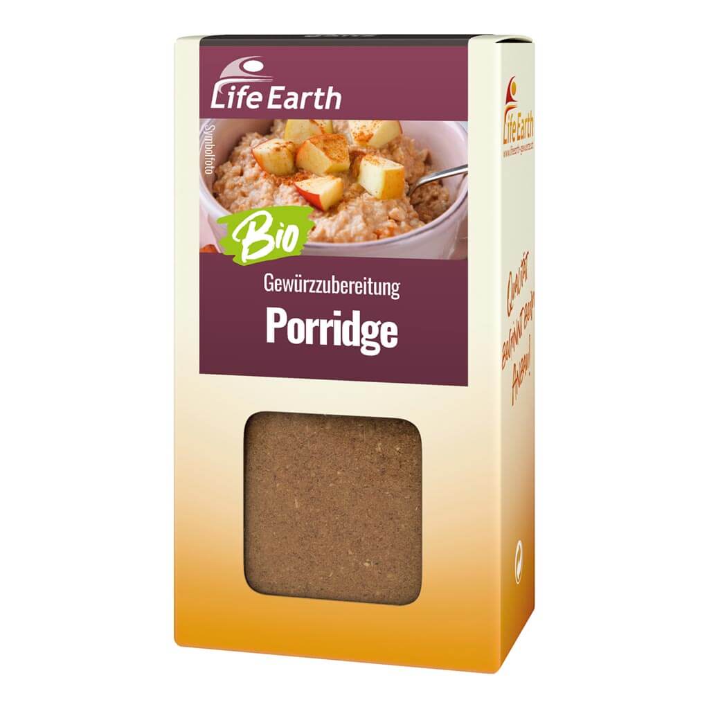 Porridge Gewürz - Bio Gewürzzubereitung - Life Earth Gewürzmanufaktur