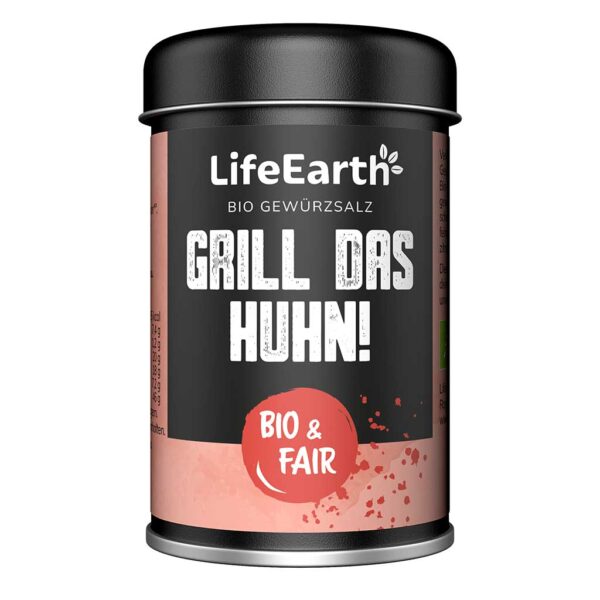 Life Earth Grill das Huhn - Bio Gewürzsalz