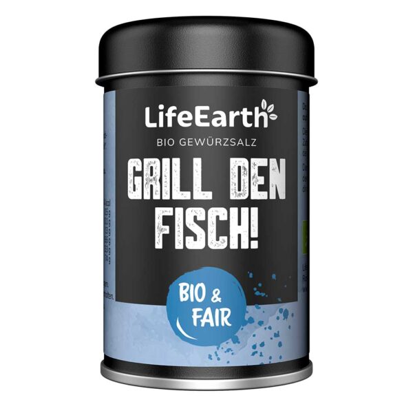 Life Earth Grill den Fisch - Bio Gewürzsalz